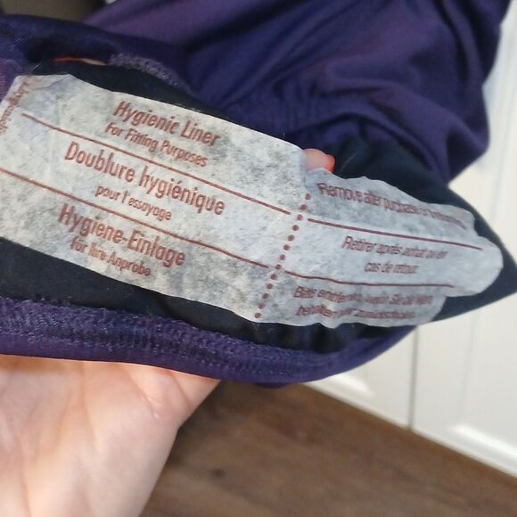 Miraclesuit Elegant Purple Swimsuit NWT Size 10 - Picture 7 of 8